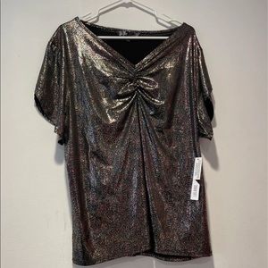 NWT Lularoe Elegant Mary Blouse 3XL